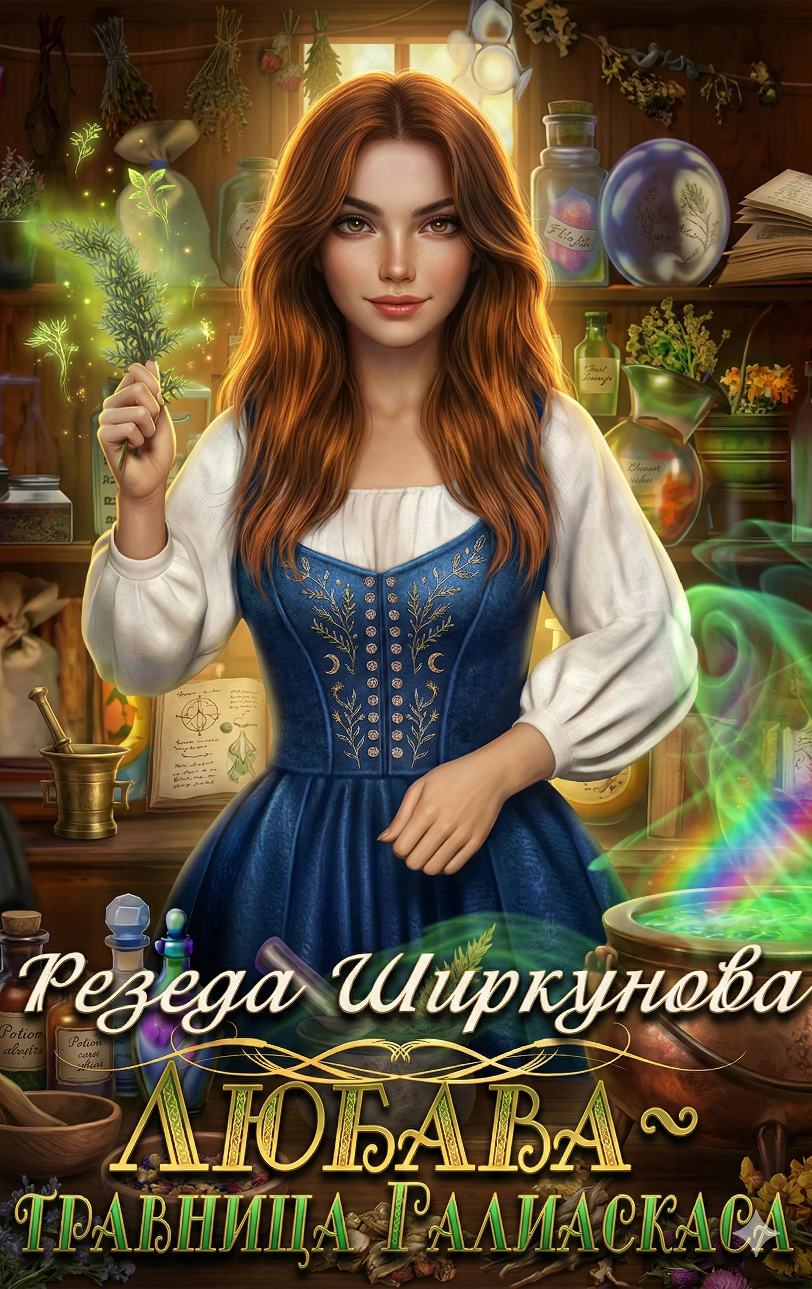 Книга Любава-травница Галиаскаса...