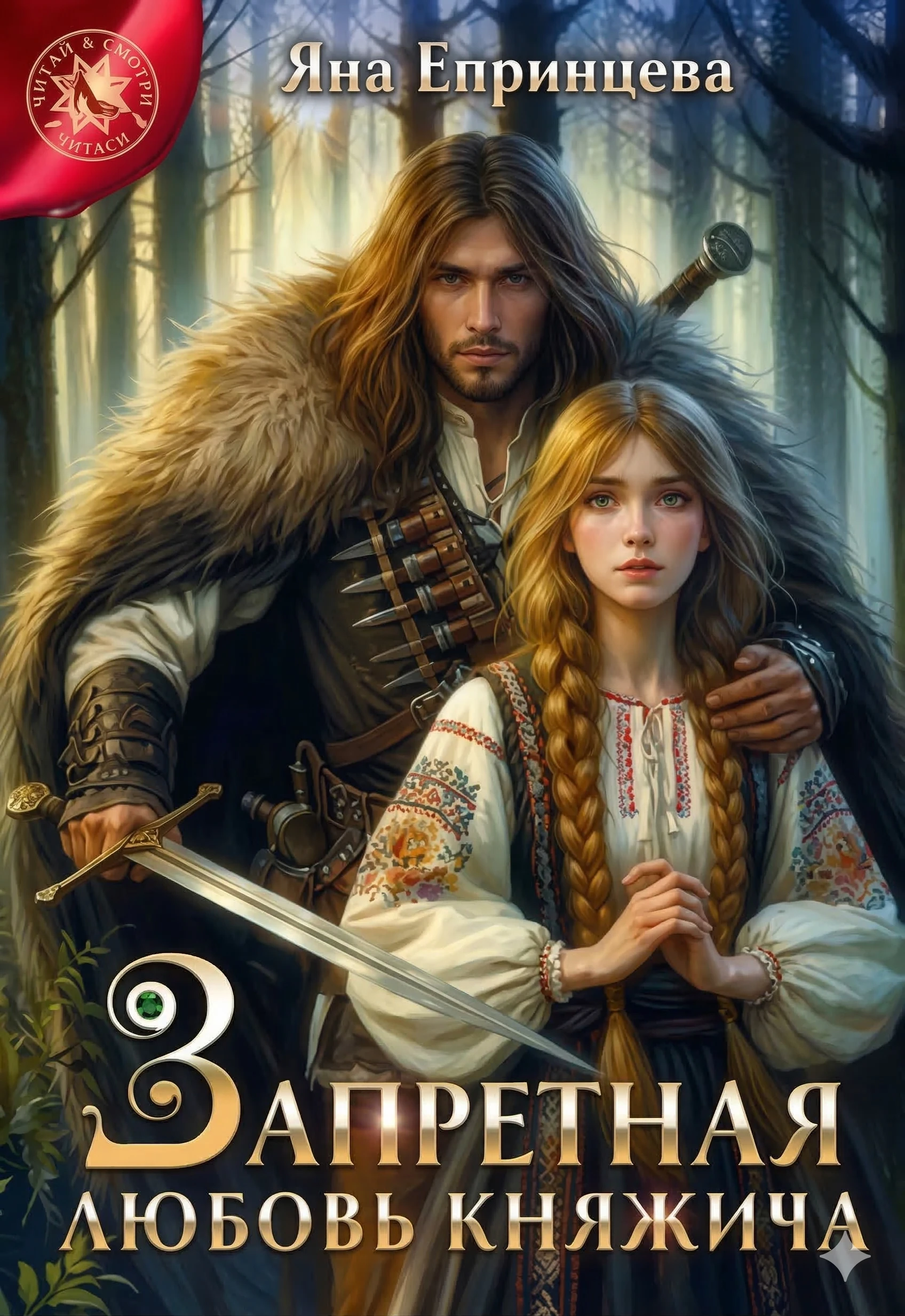 Книга Запретная любовь княжича