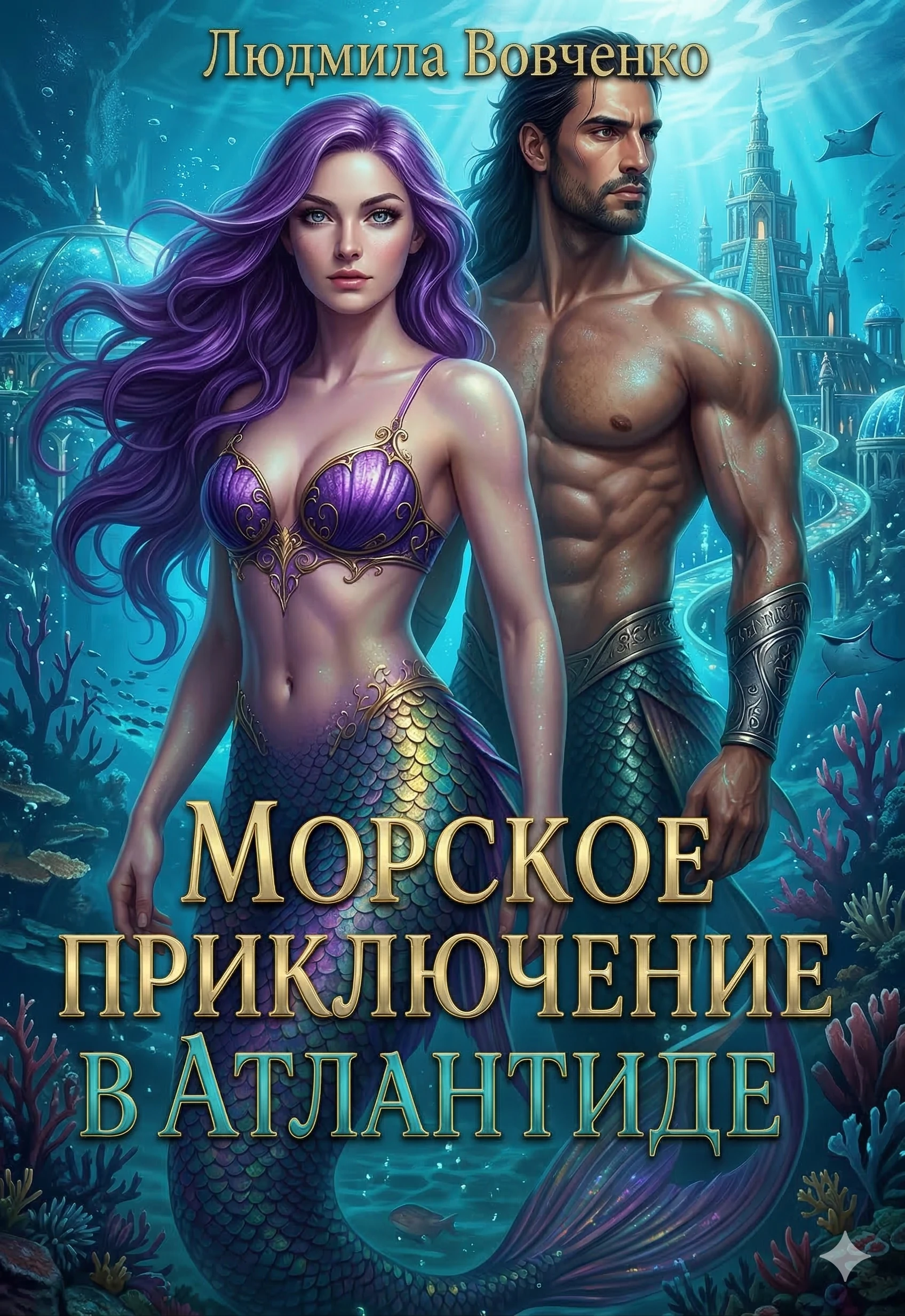 Книга Морское приключение в Атлантиде