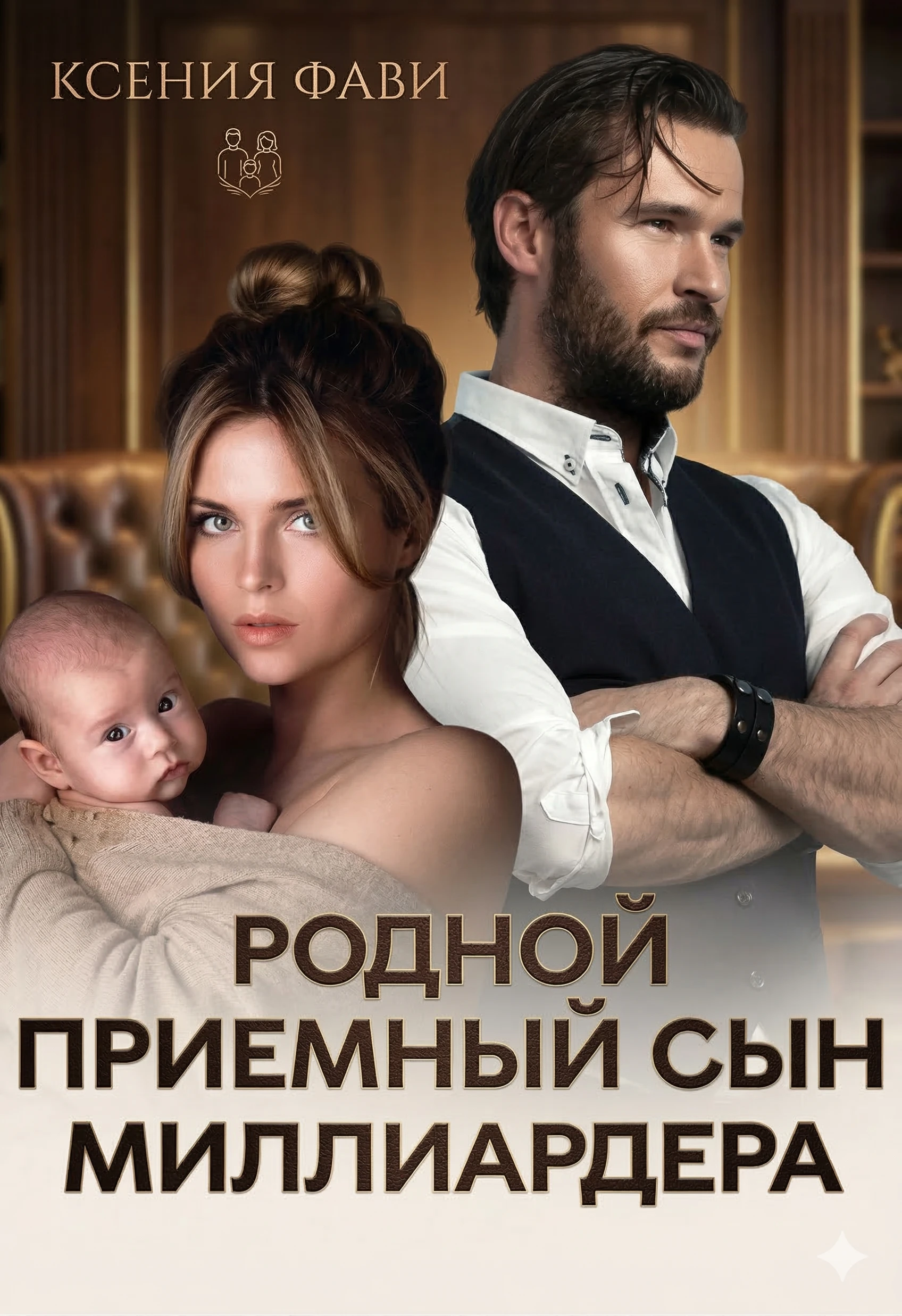 Книга Родной приемный сын миллиардера