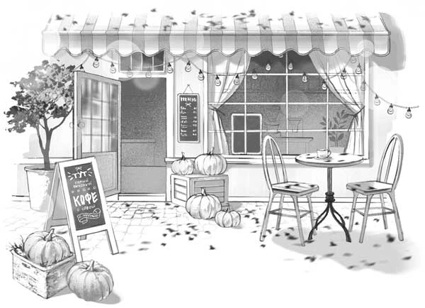 Иллюстрация к книге — Любовь и пряный латте [book-illustration-22.webp]