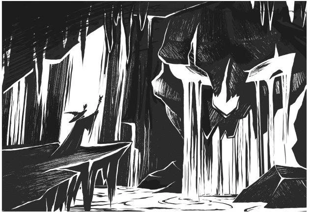 Иллюстрация к книге — Тайна серых пещер [book-illustration-12.webp]