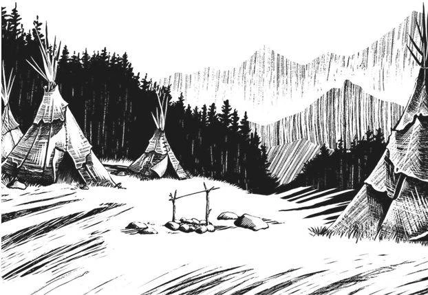 Иллюстрация к книге — Тайна серых пещер [book-illustration-24.webp]