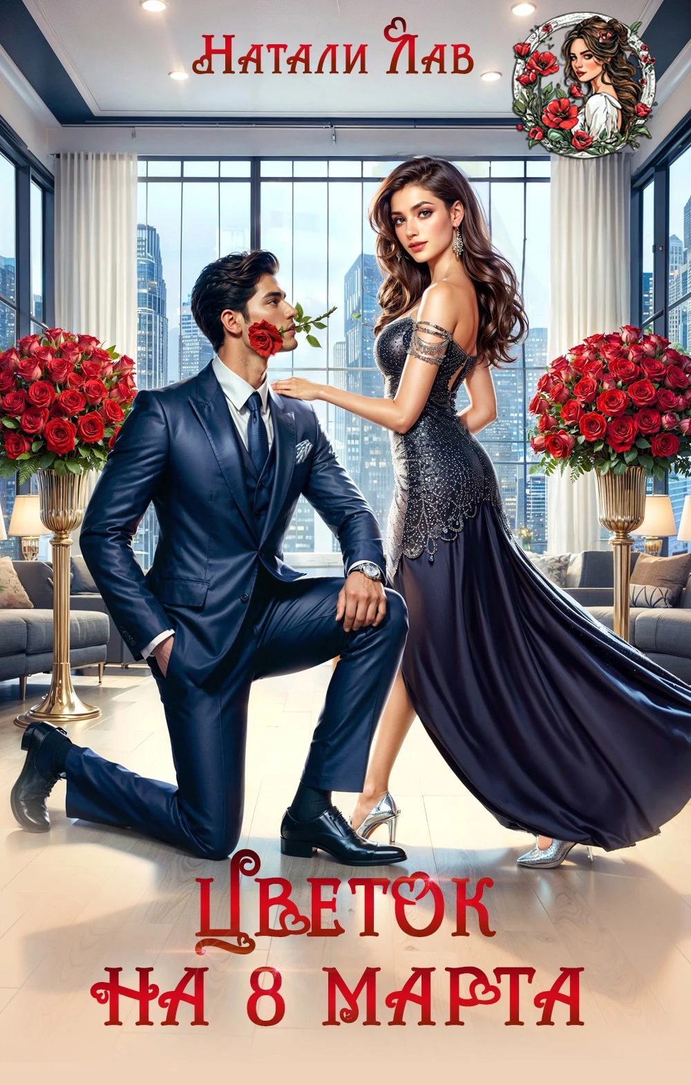 Книга Цветок на 8 Марта