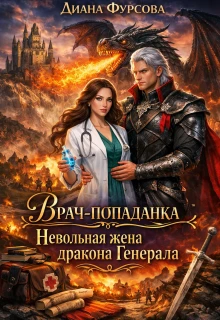 Книга Врач-попаданка. Невольная жена дракона Генерала
