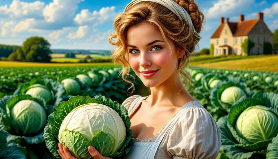 Иллюстрация к книге — Генеральша капустных полей [book-illustration-1.webp]