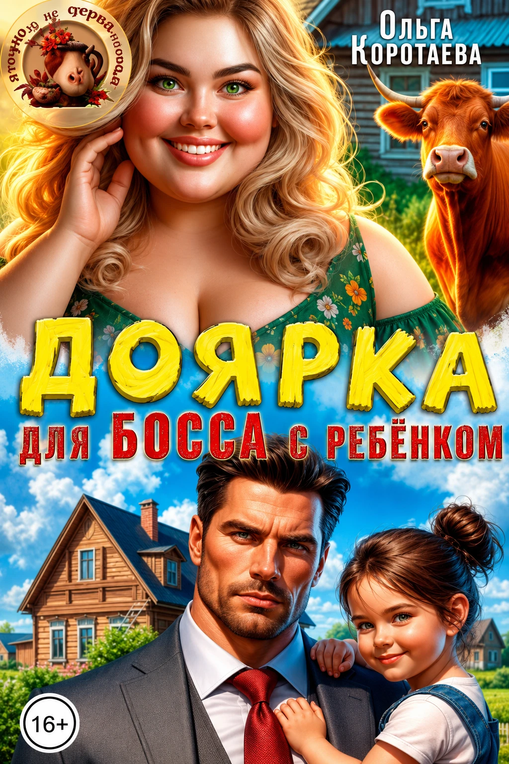 Книга Доярка для босса с ребёнком