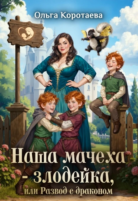 Книга Наша мачеха – злодейка, или Развод с драконом