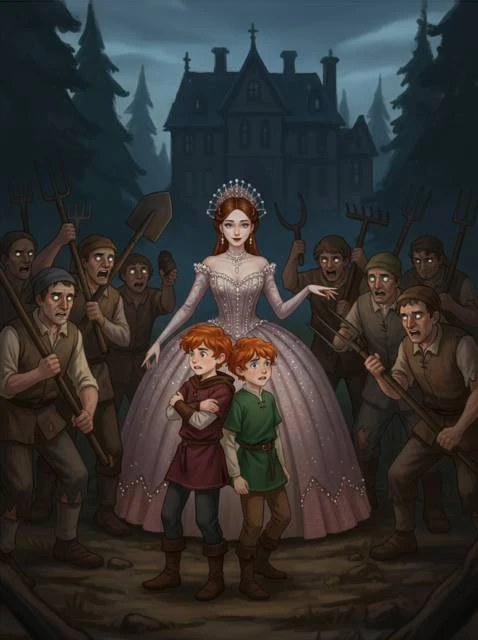 Иллюстрация к книге — Наша мачеха – злодейка, или Развод с драконом [book-illustration-8.webp]