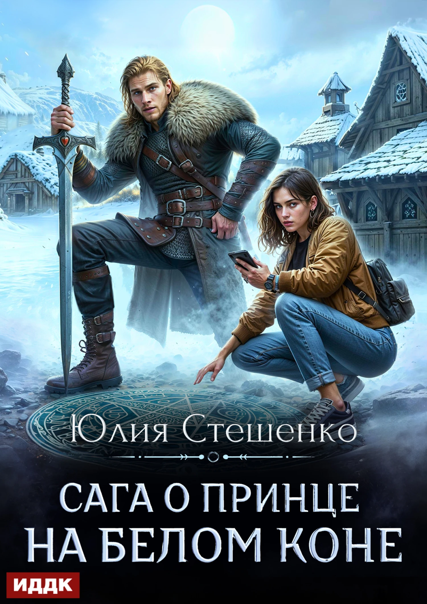 Книга Сага о принце на белом коне. Книга 1