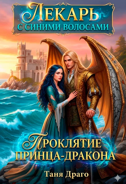 Книга Лекарь с синими волосами. Проклятие принца-дракона