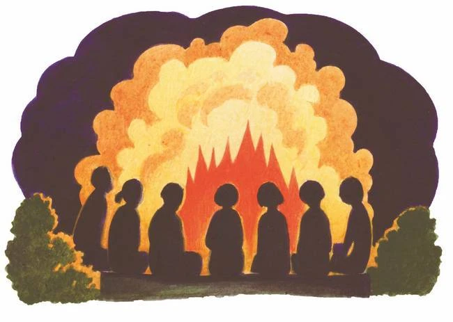 Иллюстрация к книге — Каникулы Теши Закроватного. Теша в поисках клада [book-illustration-67.webp]