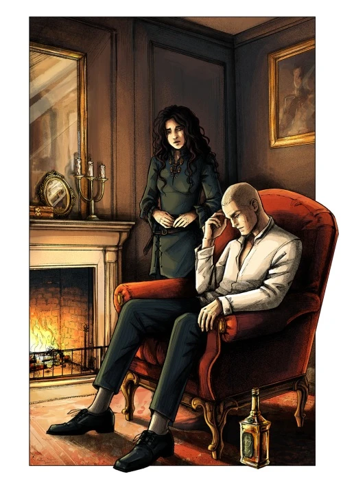 Иллюстрация к книге — Академия Горгулий. Тайна ректора [book-illustration-3.webp]