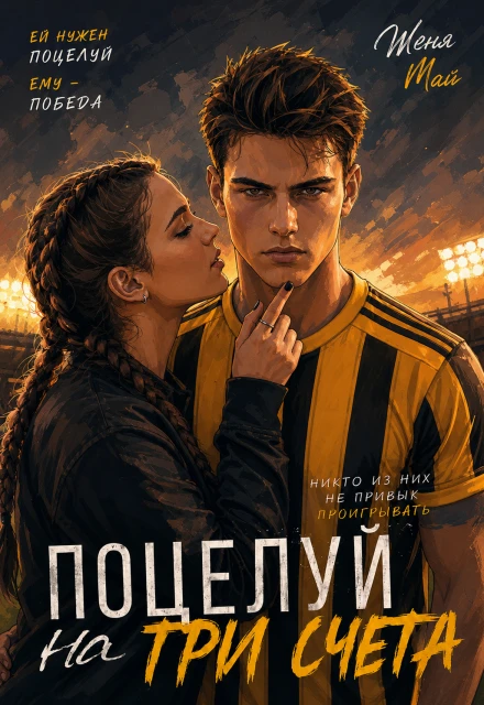 Книга Поцелуй на три счета