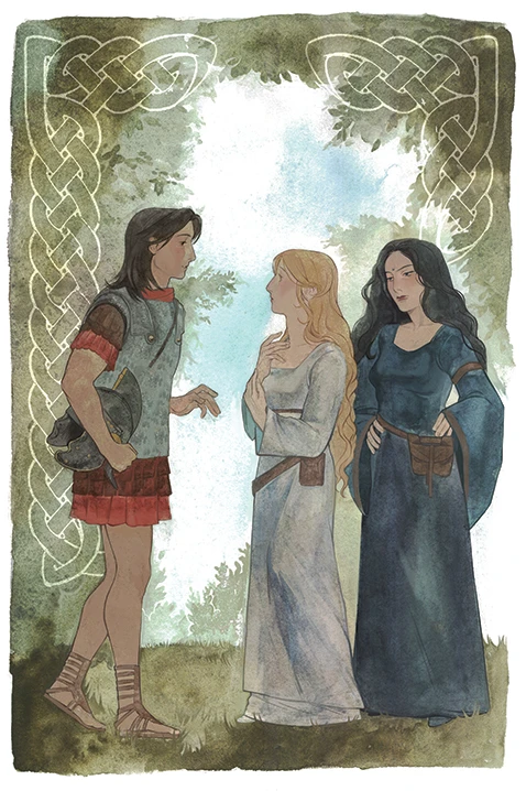 Иллюстрация к книге — Лесная обитель [book-illustration-19.webp]