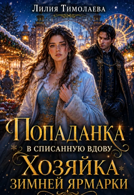 Книга Попаданка в списанную вдову. Хозяйка зимней ярмарки