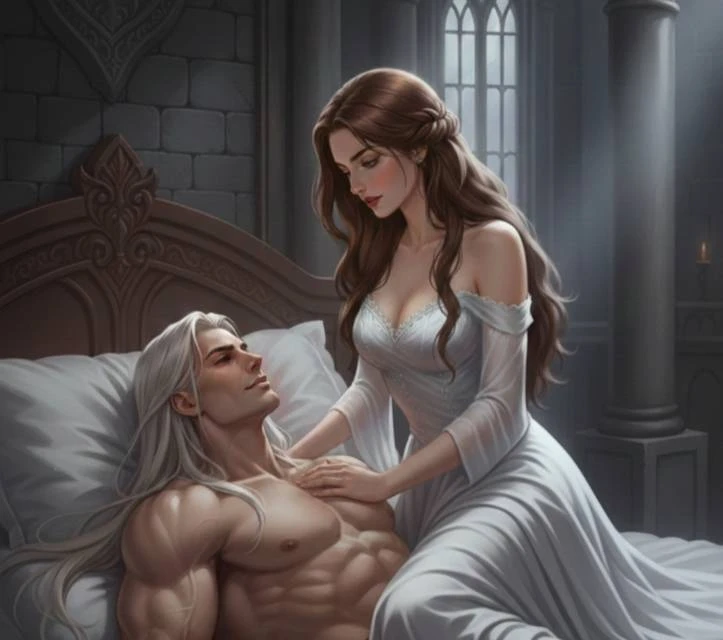 Иллюстрация к книге — ‍Право первой ночи для огненного дракона, или Переписать судьбу [book-illustration-9.webp]