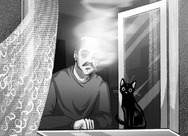 Иллюстрация к книге — Навязчивый мотив. Клуб 27 [book-illustration-17.webp]
