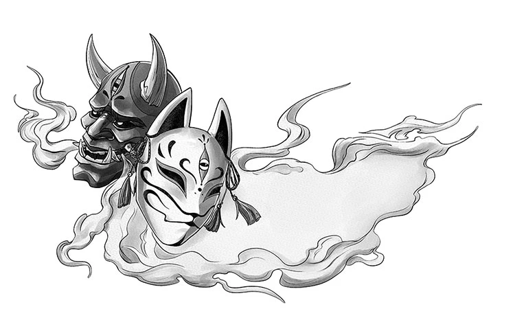 Иллюстрация к книге — Кланы. Суд ёкаев [book-illustration-4.webp]