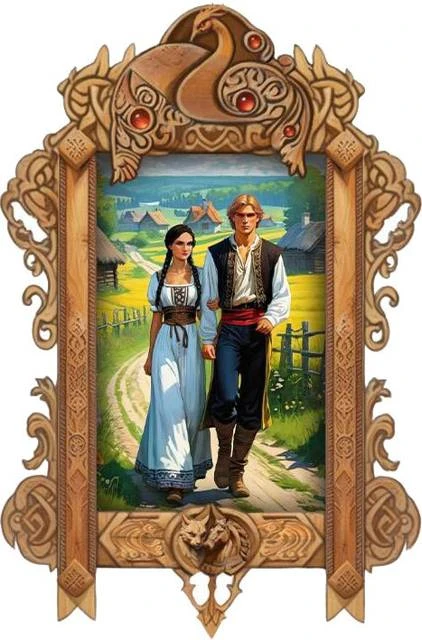 Иллюстрация к книге — Последняя из рода Жар-Птиц. На перепутье миров [book-illustration-9.webp]