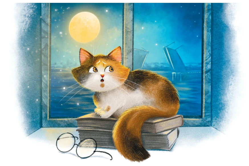 Иллюстрация к книге — Мяу! Из Петербурга [book-illustration-15.webp]