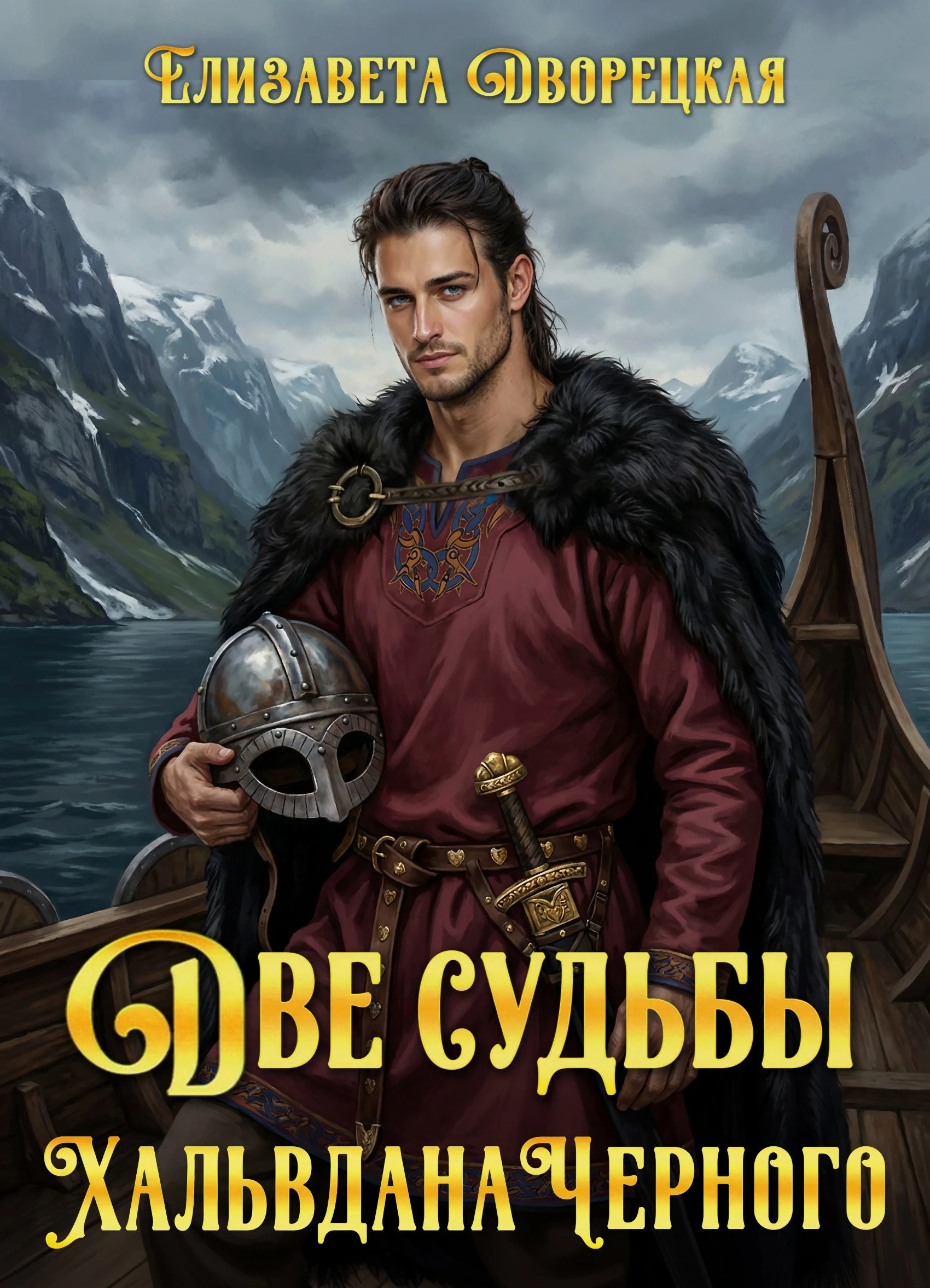Книга Две судьбы Хальвдана Черного