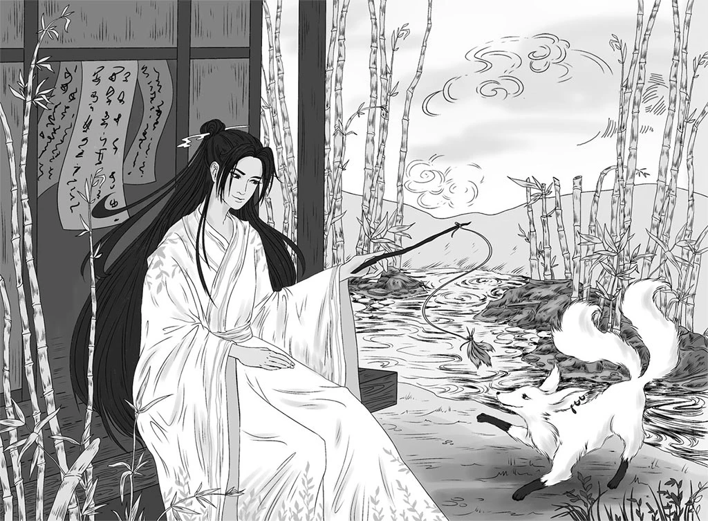 Иллюстрация к книге — Цветы пиона на снегу. Том 5 [book-illustration-2.webp]
