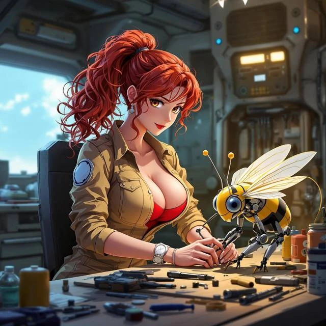 Иллюстрация к книге — Гарем на шагоходе. Том 7 [book-illustration-64.webp]