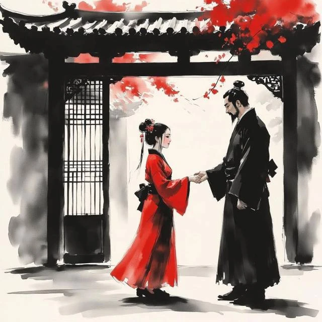 Иллюстрация к книге — Я вернулась, чтобы сжечь его дом. Том 1 [book-illustration-10.webp]