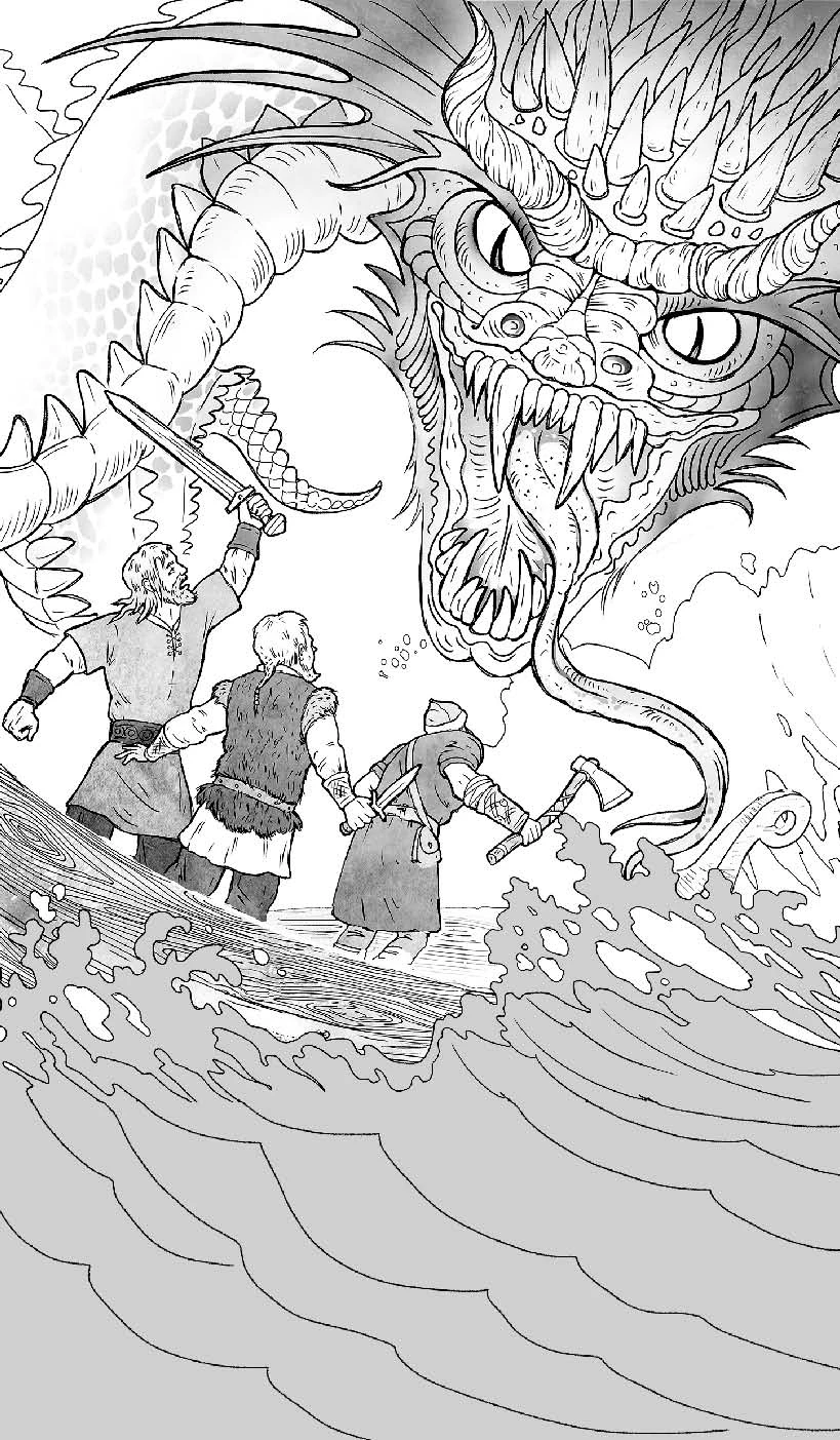 Иллюстрация к книге — Даша в мире Одина и Тора [book-illustration-24.webp]
