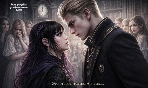 Иллюстрация к книге — Роль злодейки для финального босса [book-illustration-2.webp]