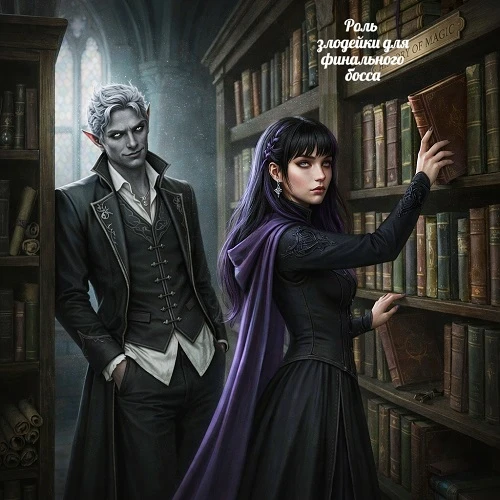 Иллюстрация к книге — Роль злодейки для финального босса [book-illustration-28.webp]