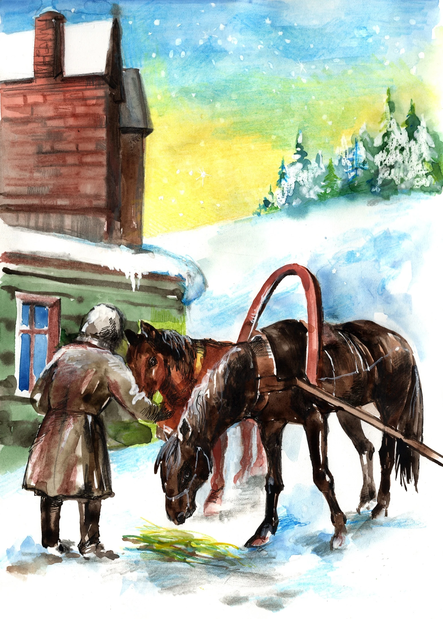 Иллюстрация к книге — Снежные комья [book-illustration-4.webp]