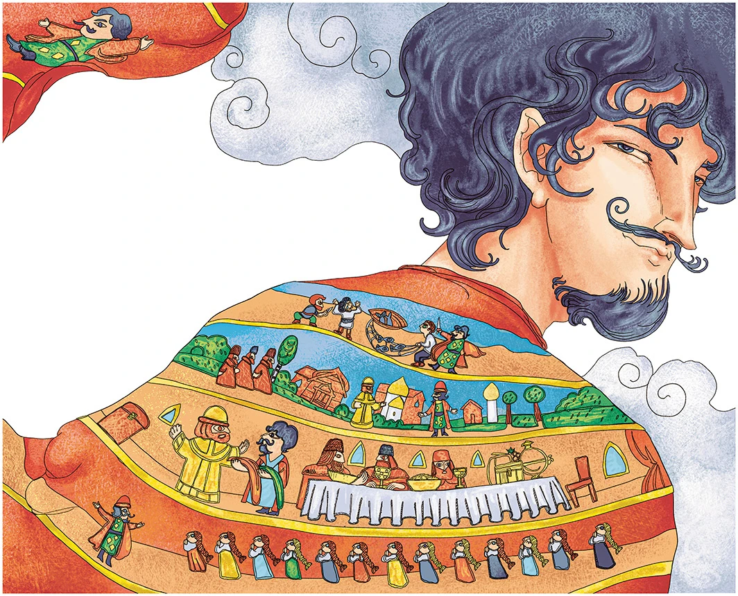 Иллюстрация к книге — Русские богатыри [book-illustration-22.webp]