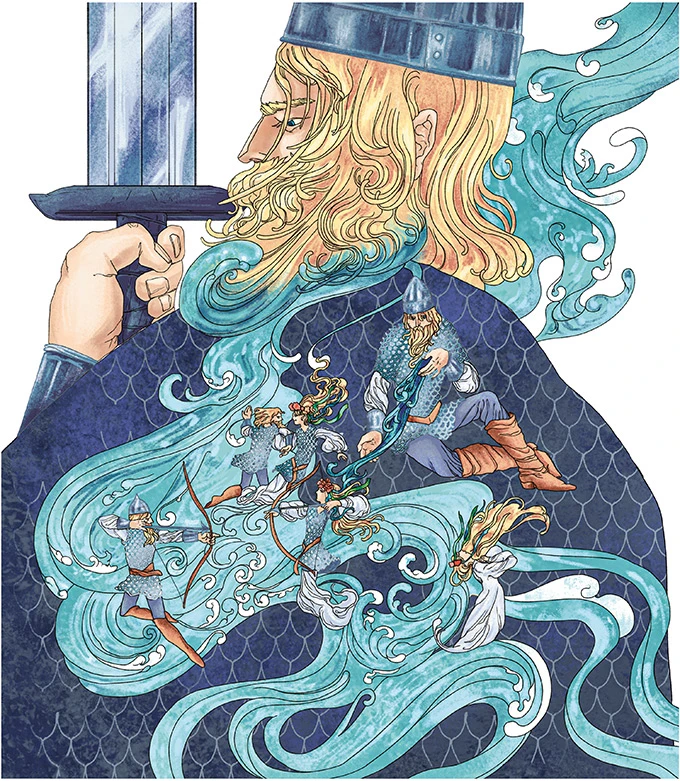 Иллюстрация к книге — Русские богатыри [book-illustration-7.webp]