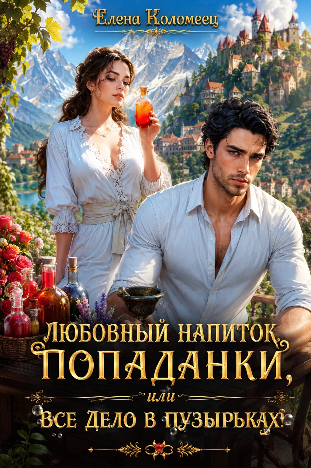 Книга Любовный напиток попаданки, или Все дело в пузырьках!