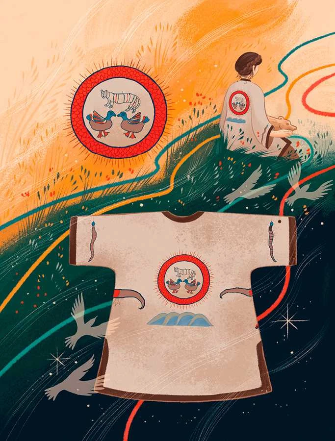 Иллюстрация к книге — Мифы северных народов России для детей [book-illustration-52.webp]