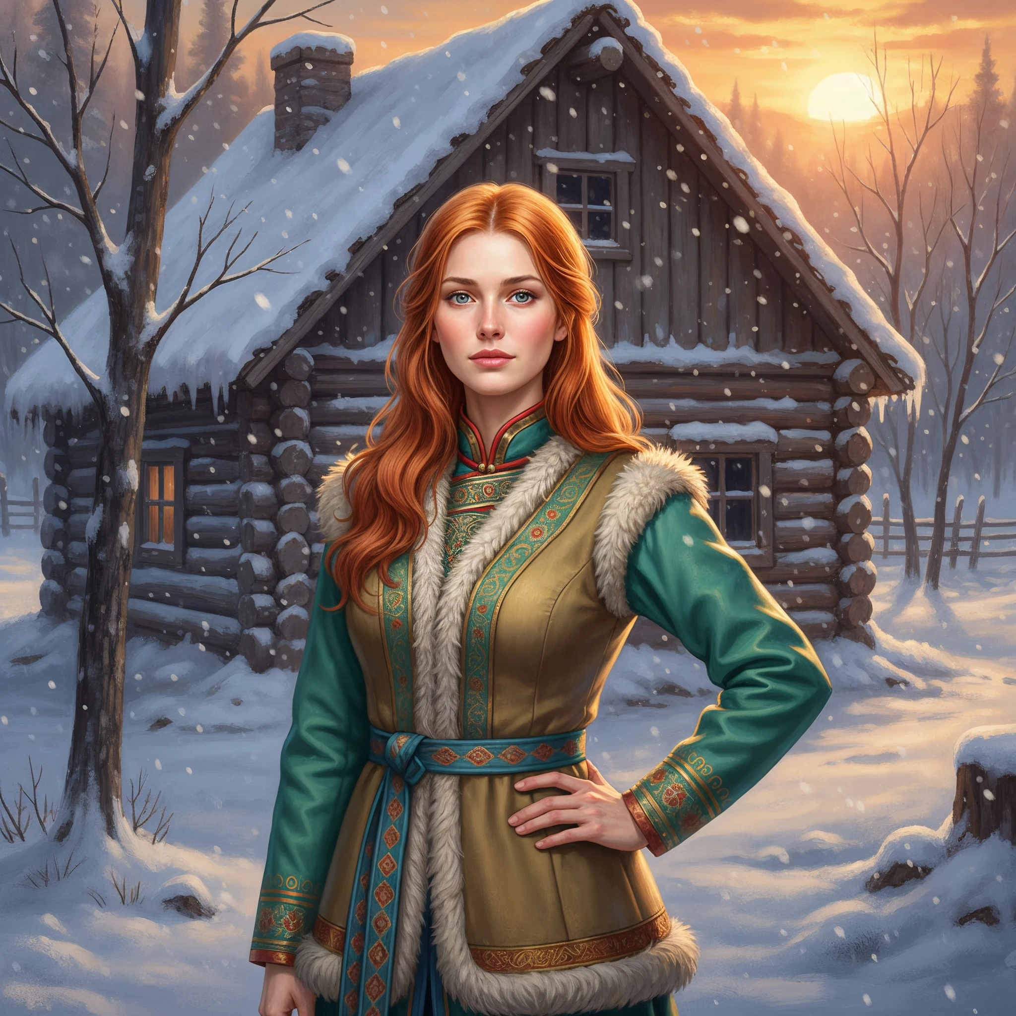 Иллюстрация к книге — Деревенская знахарка. Второй шанс Анны [book-illustration-3.webp]