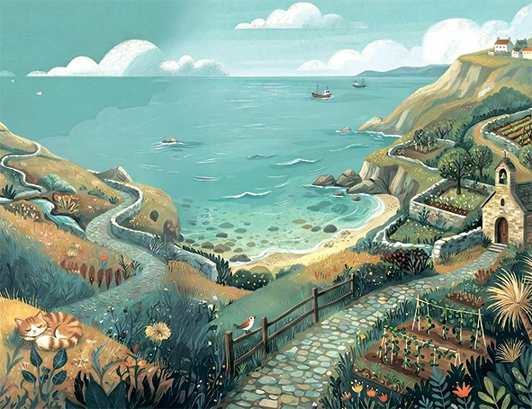 Иллюстрация к книге — Козий крайм, или пани из глухомани [book-illustration-2.webp]