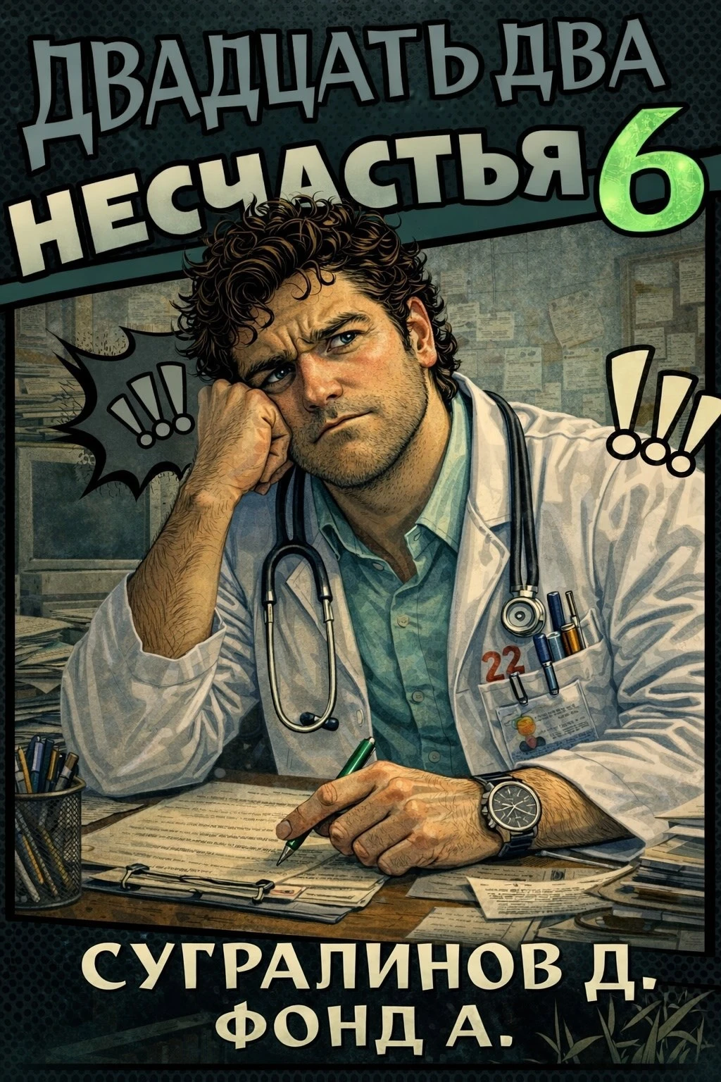 Книга Двадцать два несчастья. Том 6