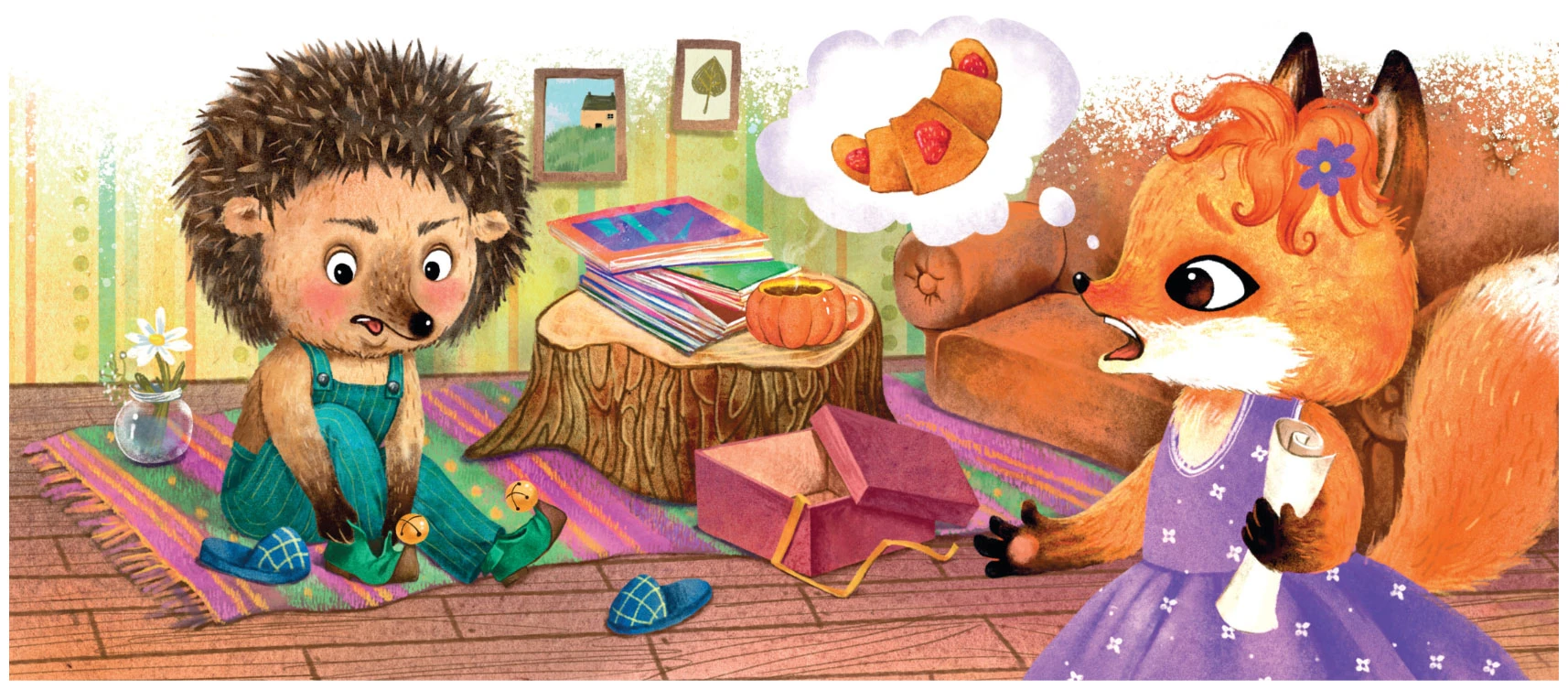 Иллюстрация к книге — Ботинки с бубенцами [book-illustration-18.webp]