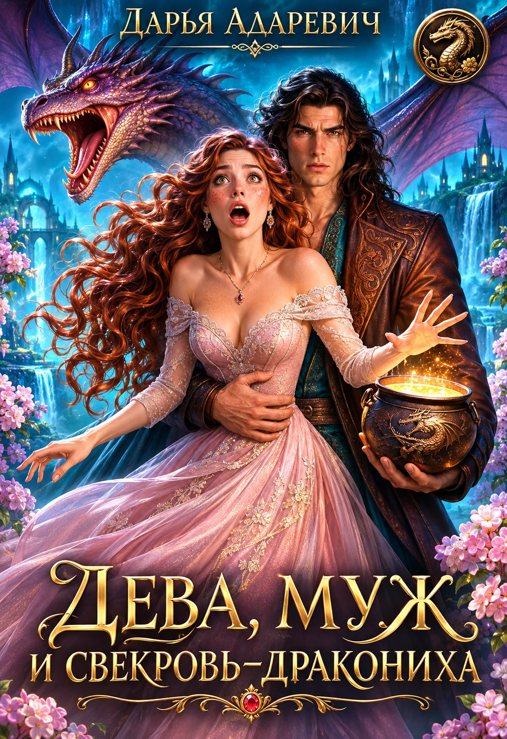 Книга Дева, муж и свекровь-дракониха