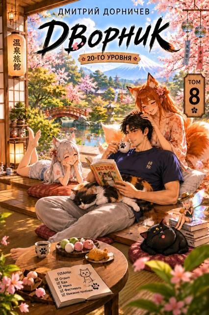 Книга Дворник 20-го уровня. Том 8