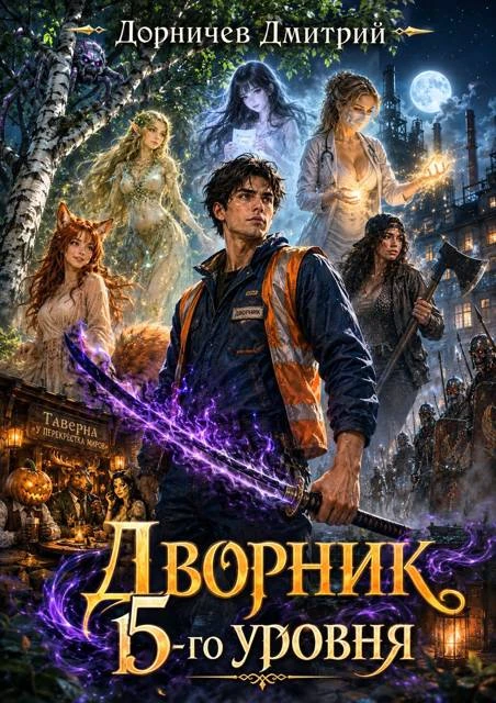 Книга Дворник 15-го уровня. Том 6