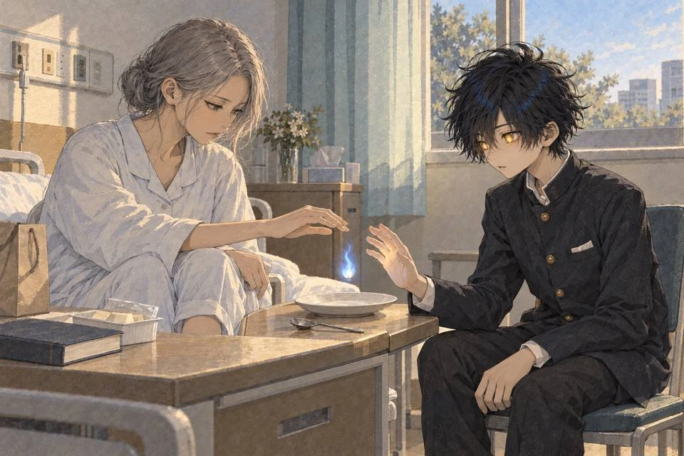 Иллюстрация к книге — Демон из средней школы. Повесть вторая [book-illustration-25.webp]